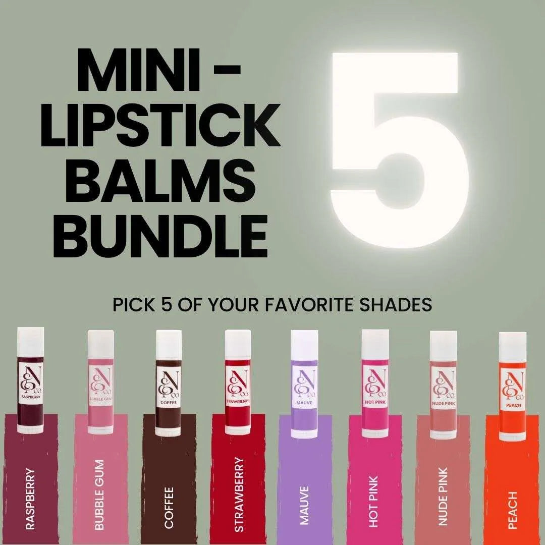 Mini Lipstick Balms Bundle.